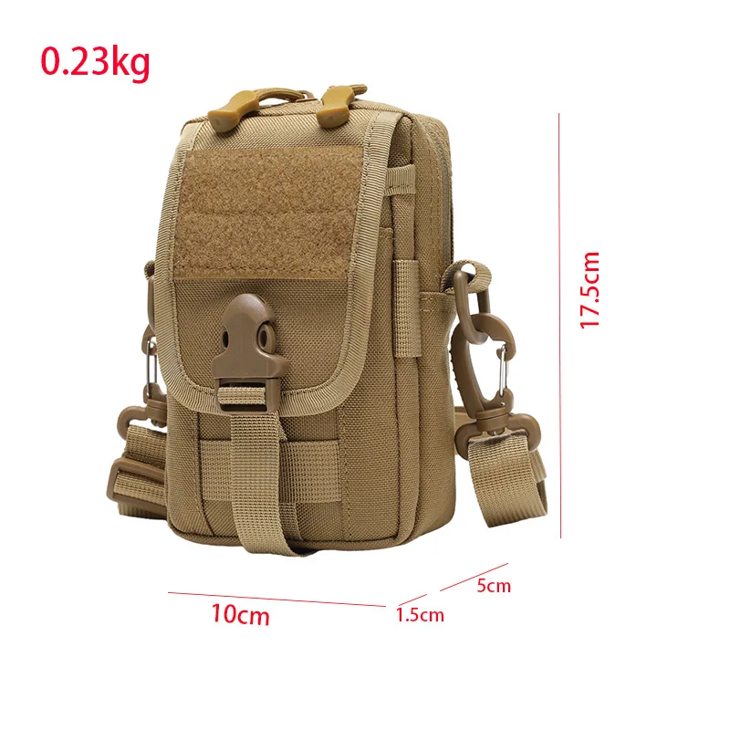 Edc Everyday Carry Bag - EDC เอวแพ็คมัลติฟังก์ชั่กันน้ํายุทธวิธีกระเป๋าโทรศัพท์,ขนาดเล็กทนทานห่วงเข็มขัดกระเป๋าสําหรับพกพาทุกวัน
