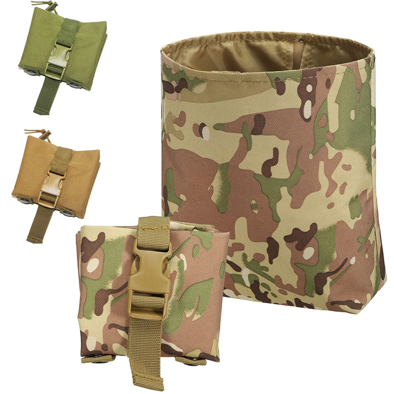 Edc Able Carry - กระเป๋าใส่แม็กกาซีนแบบพับได้ Molle สำหรับกิจกรรมกลางแจ้ง ตั้งแคมป์ ล่าสัตว์ อุปกรณ์