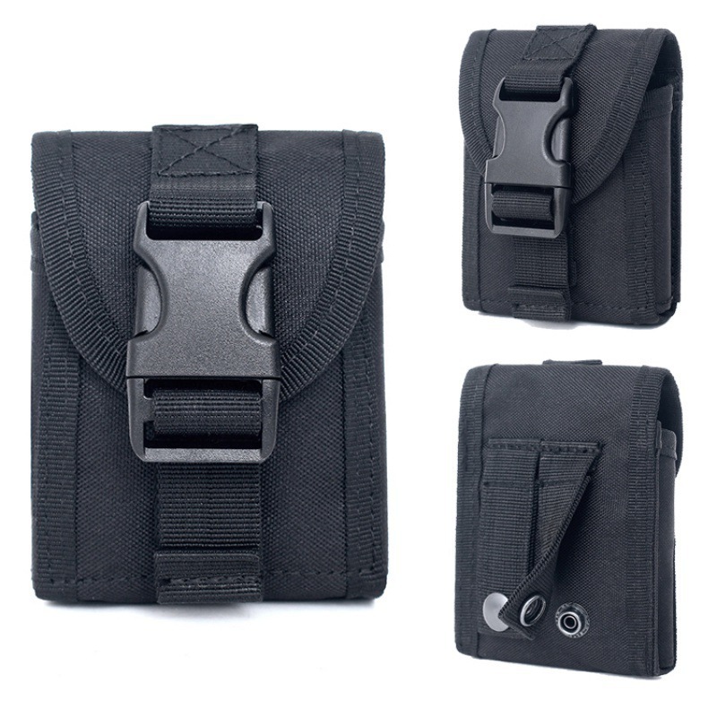 Edc Able Carry - กระเป๋าคาดเอว MOLLE สำหรับกิจกรรมกลางแจ้ง - กระเป๋าอเนกประสงค์แบบพกพาสำหรับใส่บุหรี่ ล่าสัตว์
