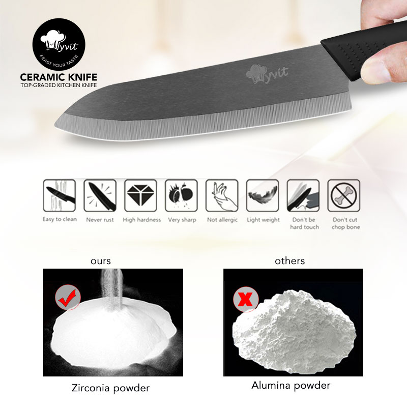 ชุดมีดเซรามิก มีดครัว 3 4 5 6  - Pocket Knife Ceramic บทวิจารณ์และราคา