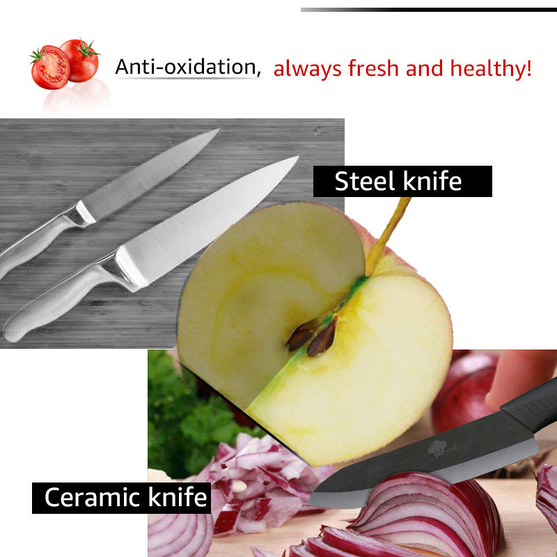 ชุดมีดเซรามิก มีดครัว 3 4 5 6  - Pocket Knife Ceramic บทวิจารณ์และราคา