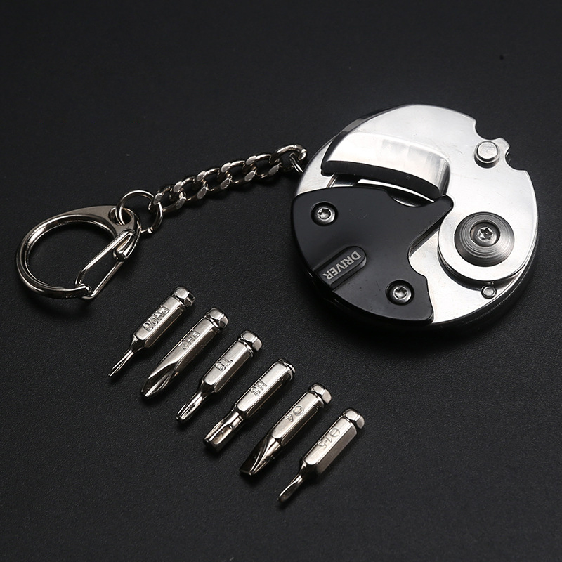 มัลติฟังก์ชั่นเหรียญมีดพวงกุญแ - Edc Carry Coins บทวิจารณ์และราคา