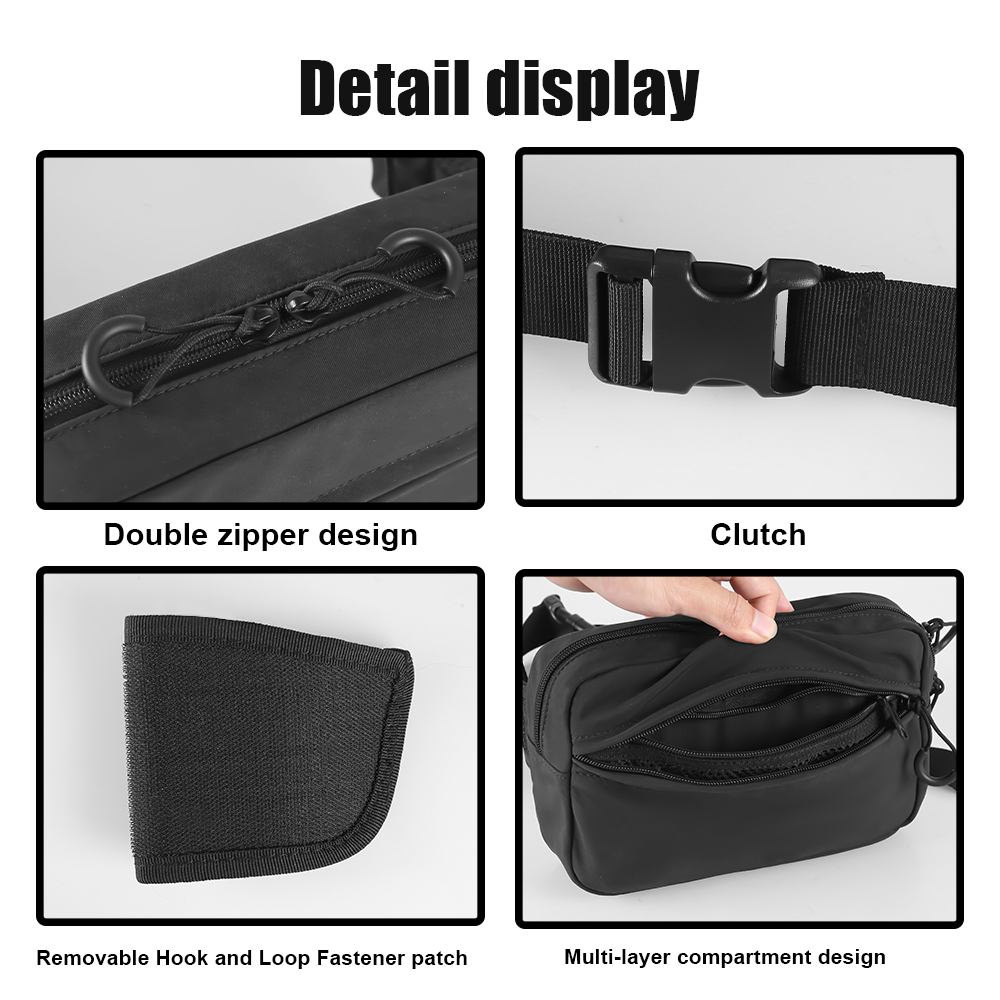 กระเป๋าคาดเอวแบบซ่อนสำหรับพกพา - Edc Carry Handgun บทวิจารณ์และราคา