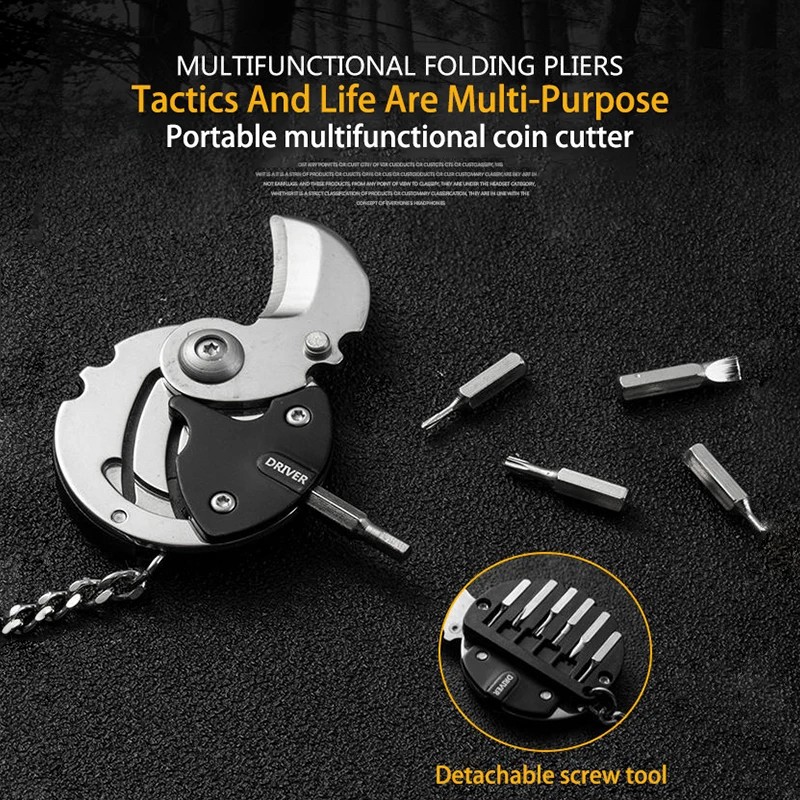 เครื่องมือพับได้อเนกประสงค์แบบ - Edc Carry Coins บทวิจารณ์และราคา