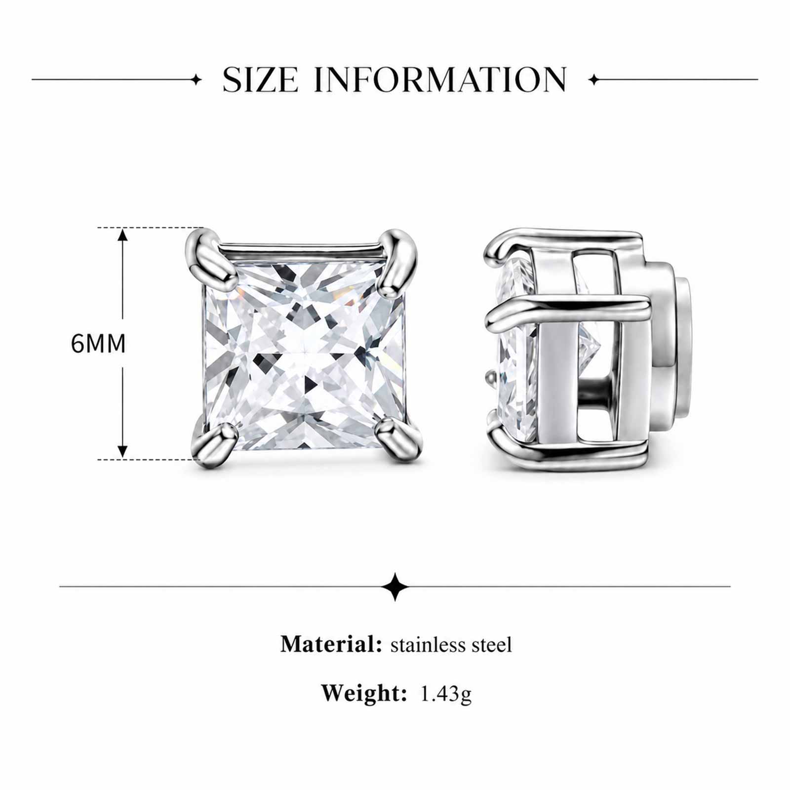 ต่างหูแบบหนีบแม่เหล็กเซอร์โคเน - Money Clip Magnetic บทวิจารณ์และราคา