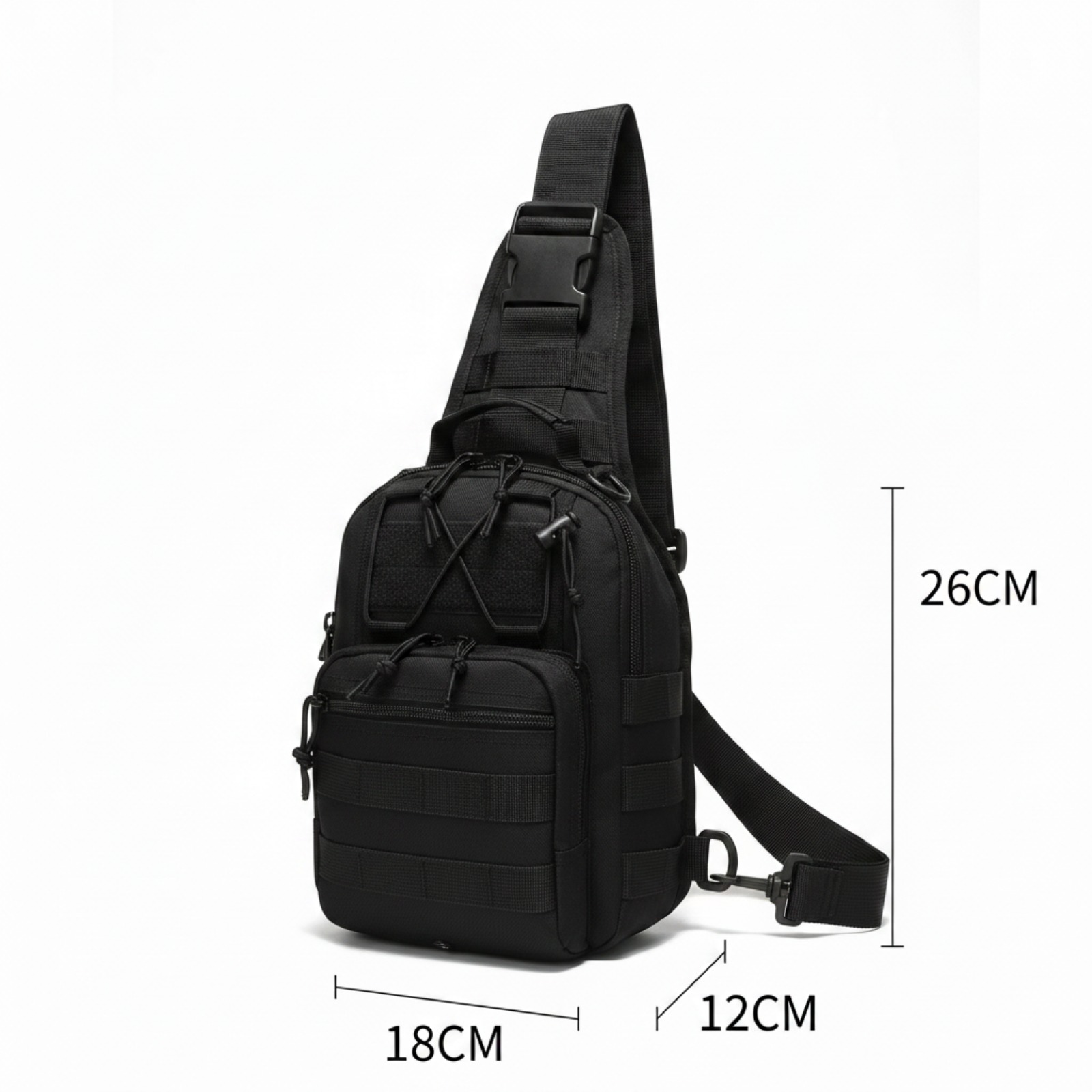 กระเป๋าคาดอกแบบยุทธวิธี ทนทาน  - Edc Everyday Carry Bag บทวิจารณ์และราคา