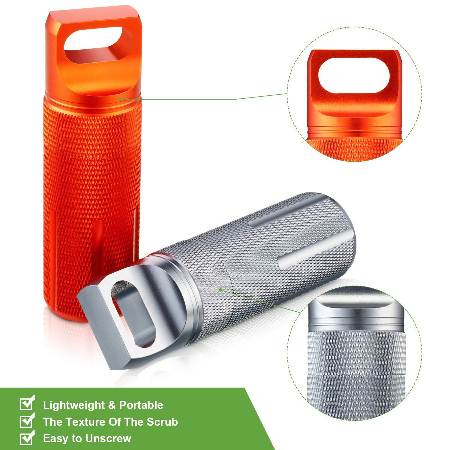 กล่องเก็บของกันน้ำแบบแห้งสำหรั - Pill Fob Capsule บทวิจารณ์และราคา