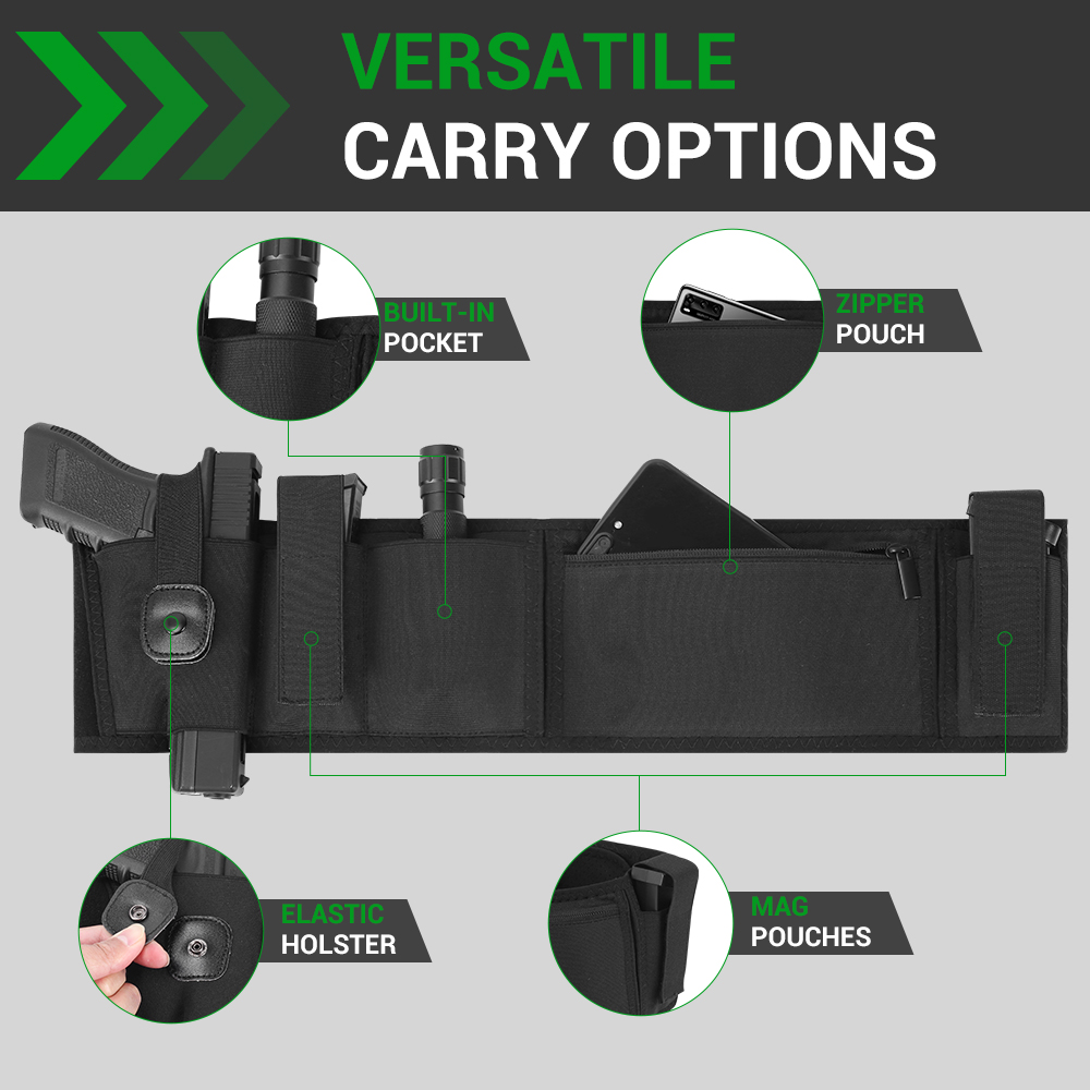 ซองปืนพกแบบคาดเอว ซองปืนพกแบบซ - Edc Carry Handgun บทวิจารณ์และราคา
